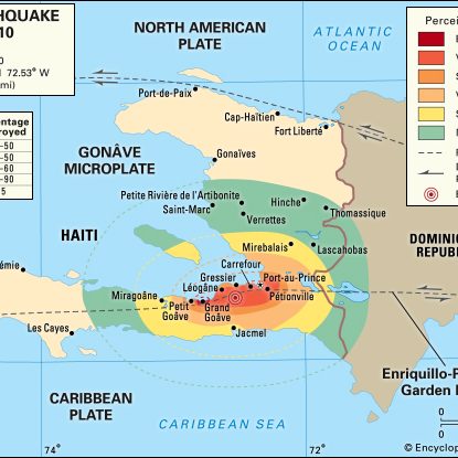 map of haiti map of haiti