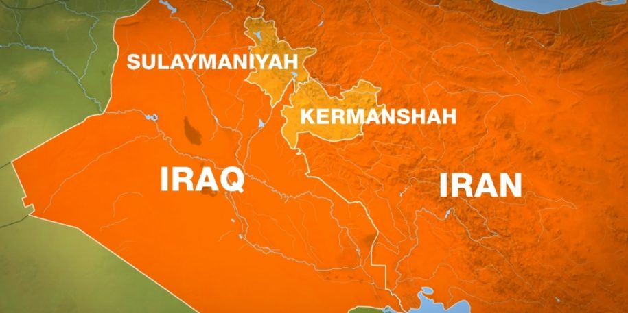 Iran Iraq border Earthquake in Oct. 2017 Iran Iraq border Earthquake in Oct. 2017