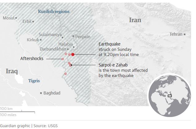 Iran-Iraq earthquake